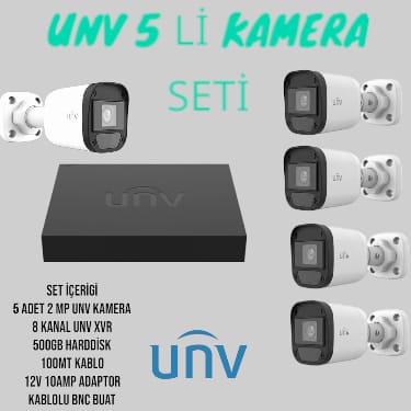 unv 5 li kamera set